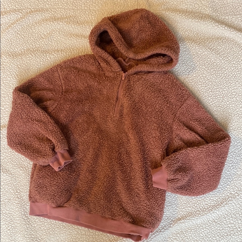 Sherpa hoodie